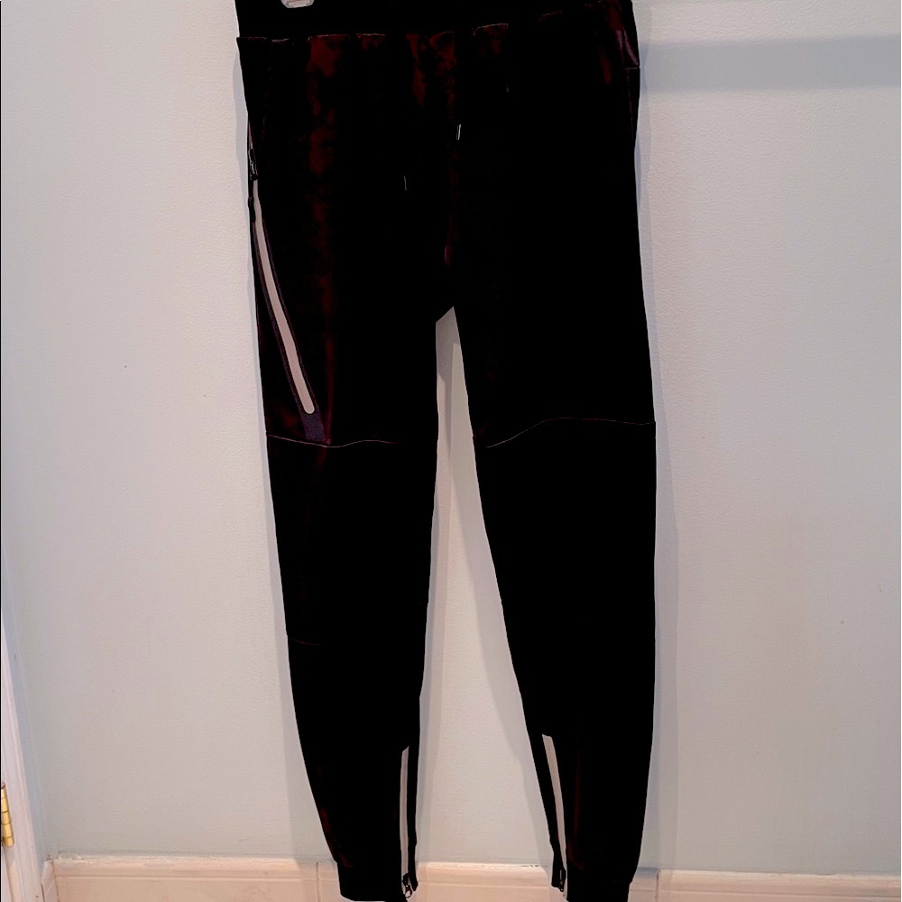Camo American Stitch jogger w/ Reflector zippers